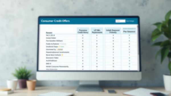 Différentes offres crédit consommation : comment faire la meilleure comparaison